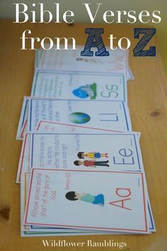 Bible Verses For Children, Preschool Ministry, Abc Bible Verses, Weekly Focus, Homeschool Adventures, Verses For Kids, Childlike Faith, Memory Verses, Bible Verses For Kids