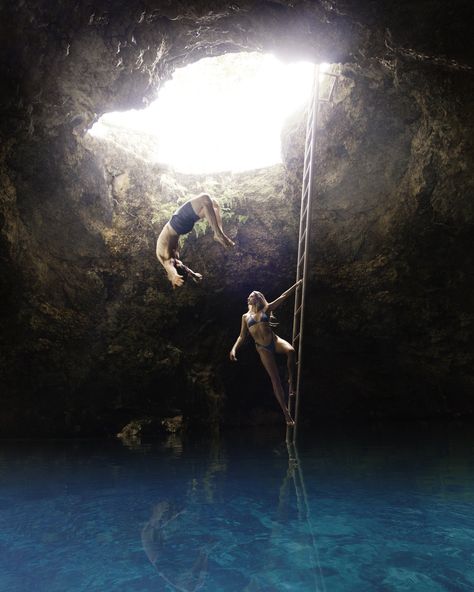 Blue Hole Jamaica, Lagoon Pool, The Jungle Book, Blue Hole, Jamaica Travel, Ocho Rios, Negril, Inspo Pics, G Adventures