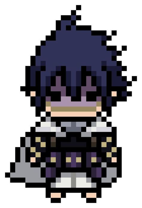 MHA 005 pixel art Saiki K Pixel Art, Mha Pixel Art Grid, Mha Perler Bead Patterns, Mha Perler Beads, Pixel Art Anime Easy, Pixel Drawing Anime, Mha Pixel Art, Pixel Art Pattern Anime, Anime Pixel Art Grid