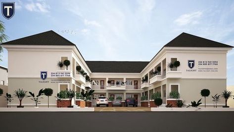 Mini Hotel Design Exterior, Building Design Plan, Logo Pictures, Small Apartment Building, Hostels Design, School Building Design, House Trim, Building House Plans Designs, House Construction Plan