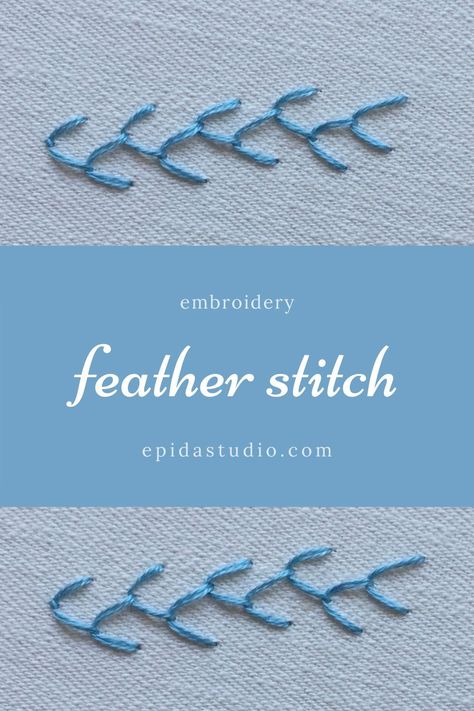 Freestyle Embroidery: Learn how to stitch a feather with simple stitches. #freestyleembroidery #embroidery . #Embroidery_Stitches_For_Crazy_Quilts #Embroidery_Stitches_For_Edges #Feather_Stitch_Tutorial #Embroidery_Filler_Stitches Embroidery Stitches For Crazy Quilts, Decorative Stiches Ideas, Feather Stitch Tutorial, Crazy Quilt Stitches Hand Embroidery, How To Fill In Embroidery, Feather Stitch Embroidery Motifs, Filling Stitches Embroidery, Embroidery Feather Stitch, Feather Stitch Embroidery Design