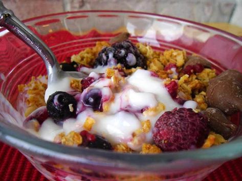 Copycat McDonald's Fruit and Yogurt Parfait Recipe | Food Apparel Fruit Parfait Recipes, Yogurt Parfait Recipe, Fruit And Yogurt Parfait, Fruit And Yogurt, Parfait Recipe, Fruit Parfait, Healthy Protein Snacks, Kid Snacks, Parfait Recipes