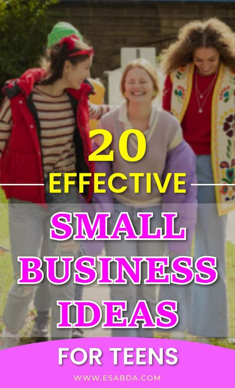 20 Effective Small Business Ideas For Teens In 2023 Small Business Ideas For Teens, Business Ideas For Teens, Pet Care Business, Unique Business Ideas, Summer Camps For Kids, Service Based Business, Looking For People, Earn More Money, Business Venture