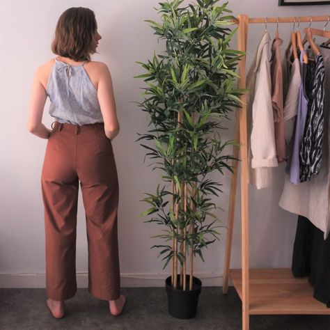 Summer of Basics Part 2 – The Persephone Pants | The German Edge Persephone Pants, Pants Tutorial, Teacher Vibes, Making Clothing, Eva Dress, Knit Vest Pattern, Catwalk Collection, Handmade Wardrobe, Artistic Style