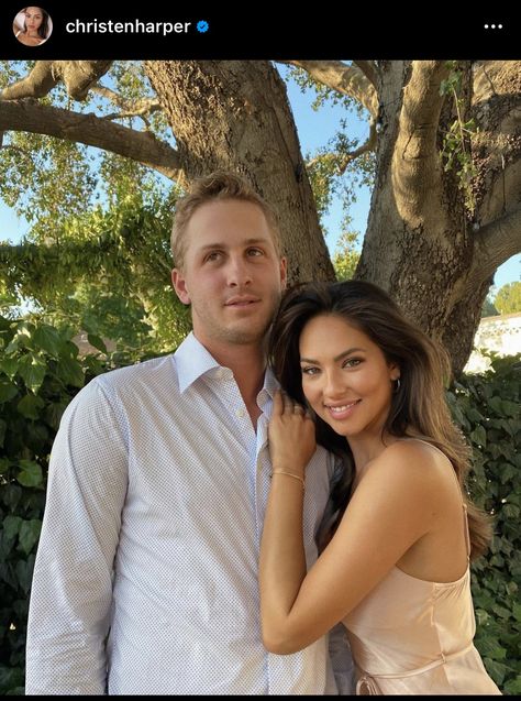 Christen Harper, Jared Goff, Lucky Man, Wedding Date, Pretty Good, Actresses, Couple Photos, Instagram Post, Instagram Posts