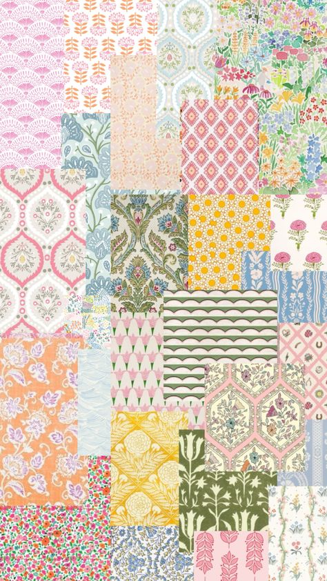 Dainty Wallpaper, We Heart It Wallpaper, Patchwork Wallpaper, Bible Prints, Cute Summer Wallpapers, Scrapbook Printing, Print Design Art, Simple Iphone Wallpaper, Iphone Wallpaper Pattern