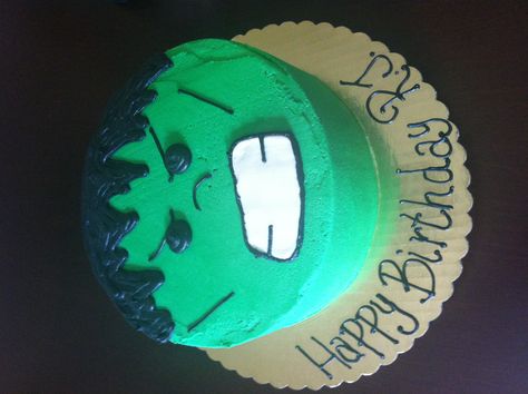 Easy Hulk Cake, Cake Secrets, Hulk Birthday Cake, Marvel Cakes, Incredible Hulk Cake, Hulk Birthday Cakes, Hulk Cake, Hulk Birthday Parties, Hulk Party