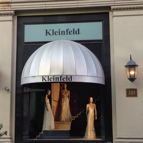 KLEINFELD BRIDAL, New York, "One Day It Just Clicks...", photo by Regina Binensztok, pinned by Ton van der Veer Bridal Shop Ideas, Nyc Instagram, Say Yes To The Dress, Kleinfeld Bridal, Dirty 30, Shop Front Design, Bridal Stores, Shop Front, Vintage Interior