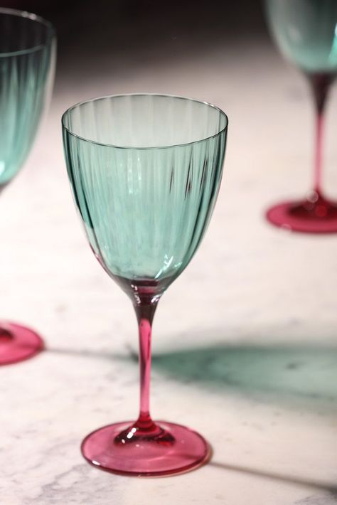 Types Of Wine Glasses, Quirky Homeware, Kitchen Bar Decor, Thrifted Home Decor, Aesthetic Apartment, Quirky Home, House Essentials, Rockett St George, Types Of Wine