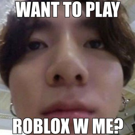 Want To Play Roblox Together, I Love Roblox Pfp, Roblox Profile Pictures Funny, Wanna Play Roblox Together, Do You Want To Play Roblox With Me, Roblox Reaction Pics, Roblox Playing, Roblox Kid, Roblox Memeable