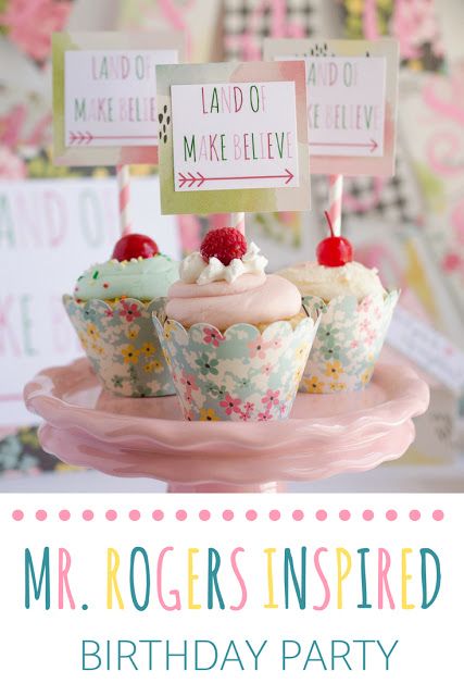 Fawn Parties: Mr. Rogers' inspired birthday party with free printables. Mr Rogers Party, Mr Rogers Birthday Party, Mr Rodgers, 9th Birthday Parties, Mr Rogers, All Holidays, 9th Birthday, Easter Party, 2nd Birthday Parties