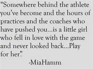 Mia Hamm Quotes, Best Sports Quotes, Inspirational Sports Quotes, Mia Hamm, Athlete Quotes, Softball Quotes, Volleyball Quotes, Sport Quotes Motivational, Basketball Quotes