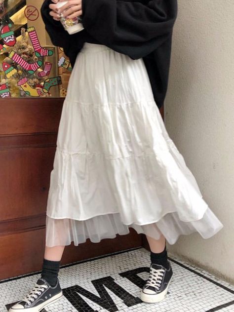 Pleated Dress Long, Boho Mode, Maxi Skirt Style, School Skirt, Long Skirt Outfits, Black Maxi Skirt, High Waist Skirt, Long Skirts For Women, Fashion Weeks