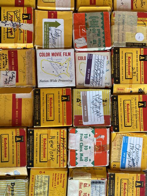 I recently acquired a lot of old film from my wifes family and I'm going to be archiving all of it and digitizing each roll! Film Roll Aesthetic, Super 8mm Film, Super 8mm, Old Film, Film Gift, 8mm Film, Photo Documentary, Film Roll, Film Camera