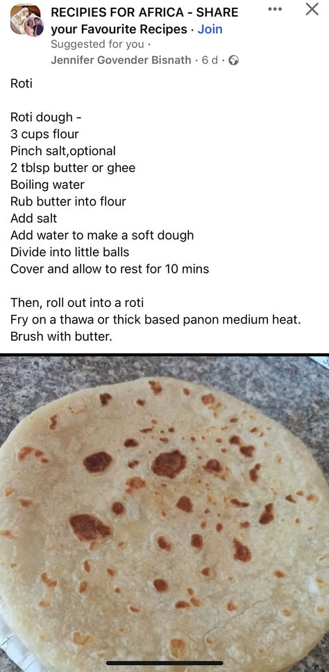 Butter Roti Recipe, Butter Roti, Soft Roti Recipe, Soft Roti, Doughnut Recipe Easy, Meat Pie Recipe, Roti Recipe, Doughnut Recipe, Meat Pie