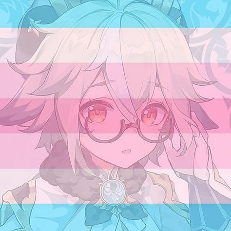 Trans Feminine Flag, Transfem Pfp, Transfem Art, Pfp Character Art, Transfem Flag, Am I Trans, Trans Pfp, Transgender Art, Pfp Character