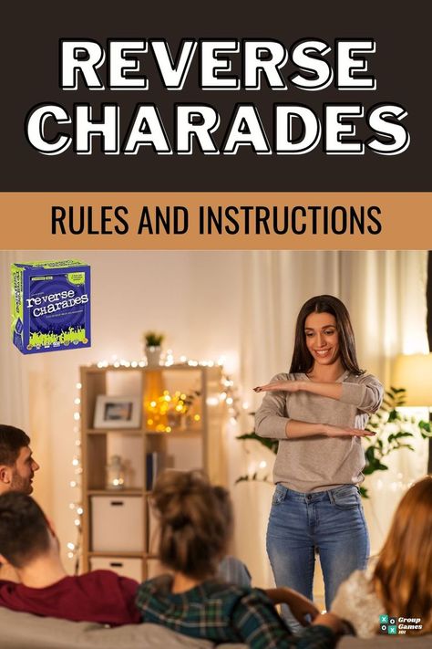 Reverse Charades Rules and Instructions Reverse Charades, Reverse Charades Word List, Words For Charades, Charades Word List, Charades For Adults, Charades Words, Charades For Kids, Decades Party, Charades Game