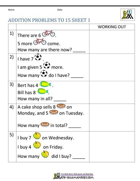 Activity On Addition For Grade 2, Problem Solving Activities For Kids Math Worksheet, Maths Word Problem For Grade 2, Problem Solving Activities For Kids, Word Problems Kindergarten, Free Math Printables, Problem Solving Worksheet, First Grade Words, Mental Maths