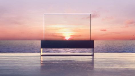 LG's Bringing Its Rollable OLED TV to the U.S. With a $100,000 Price Tag | PCMag Lg Signature, Lg Oled, Lg Tvs, Universal Remote Control, Oled Tv, Proof Of Concept, 4k Tv, Find Picture, Home Entertainment