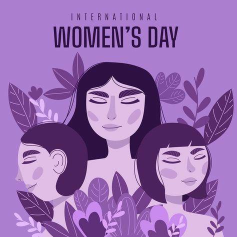 Digital Illustration Tutorial, Instagram Template Design, Abstract Face Art, Woman Illustration, International Women's Day, Feminist Art, Abstract Faces, Illustrator Tutorials, Cool Art Drawings