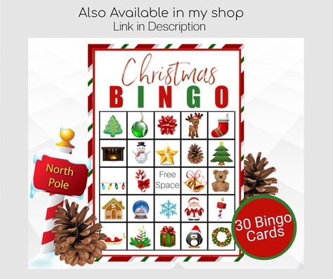 Christmas Game For Kids, Christmas Stocking Stand, Christmas Song Trivia, Gift Exchange Dice, Kid Game, School Christmas Party, Printable Christmas Games, Christmas Bingo, Christmas Games For Kids