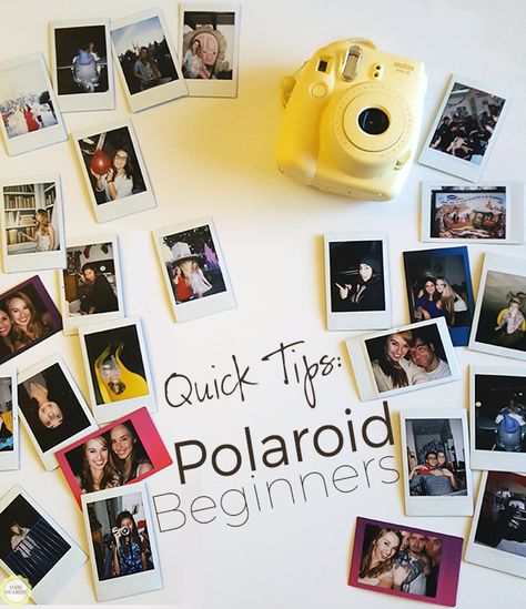 Polaroid cameras are making a comeback! Make sure you get the most out of your investment with these quick tips for polaroid beginners. Instax Mini Ideas, Dslr Quotes, Polaroid Instax, Instax Mini Camera, Fujifilm Instax Mini 8, Instax Mini 9, Instax Camera, Polaroid Photography, Dslr Photography Tips