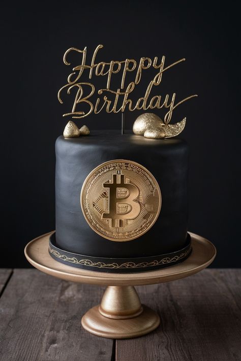 Ultimate Birthday Cakes for Men: Bold Designs and Flavors Birthday Idea For Men, 21th Birthday, Birthday Cakes For Men, Elegant Sophisticated, Cakes For Men, Birthday Surprise Party, Cake Baking, Bitcoin Cryptocurrency, Baking Sweets