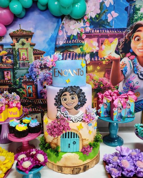 Encanto Cake, Encanto Birthday, Encanto Party, Moana, Themed Cakes, 2nd Birthday, Ariel, Chocolates, Minecraft