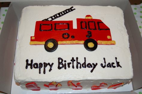 Fire Truck Birthday Cake, Firetruck Birthday Cake, Fire Truck Cake, Fire Engine Cake, Fire Engine Birthday, Fire Fighter Cake, Cake Design Tutorial, Firetruck Cake, Truck Birthday Cakes