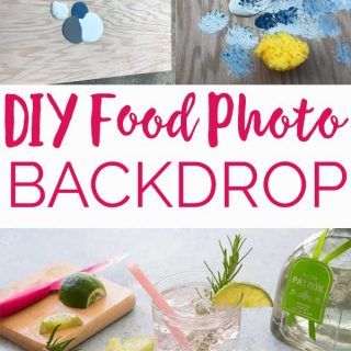 DIY Food Photography Backdrop Tutorial Backdrop Easy, Diy Food Photography, Martha Stewart Paint, Tips For Growing Tomatoes, Food Videography, Youtube Cooking, Diy Photo Backdrop, Backdrop Diy, Weekend Crafts