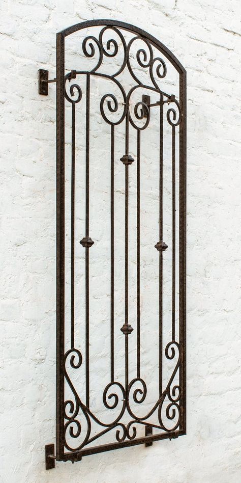 H Potter Large Garden Trellis Wrought Iron Metal Wall Hangin Wrought Iron Trellis, Tall Garden Trellis, Window Guards, Wrought Iron Wall Art, Wall Screen, Iron Trellis, Wall Trellis, Flower Trellis, Metal Trellis