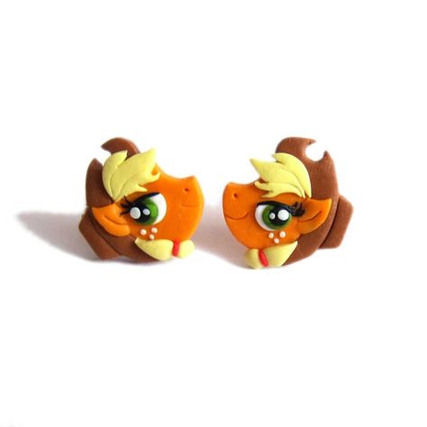 Cat Earrings Polymer Clay, Horses Birthday, Pokemon Earrings, Fimo Diy, Polymer Clay Tutorials, Diy Polymer Clay, Earrings Funny, Funny Jewelry, Polymer Clay Gifts