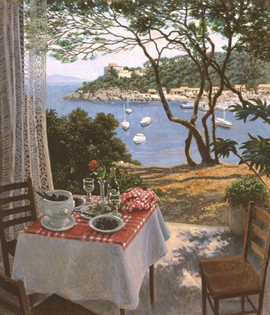 Moules Stephen Darbishire Sailing Drawing, Interior Paintings, Modern Impressionism, Farm Houses, Cottage Art, Window View, Romantic Art, Sand Castle, Classical Art