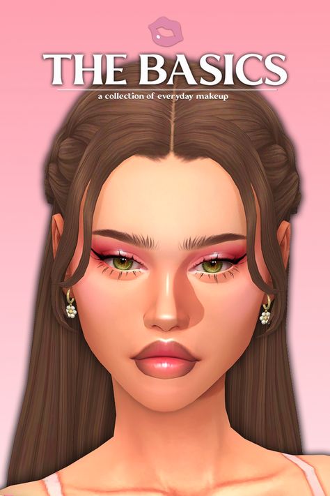 Lady Simmer, Sims Makeup, The Sims 4 Cabelos, Sims 4 Cc Eyes, The Sims 4 Skin, Makeup Cc, The Sims 4 Pc, Pelo Sims, Sims 4 Cc Makeup