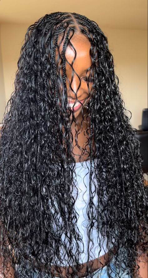 Popular Braided Hairstyles, Hair Fishtail Braid, Braid Inspiration, Big Box Braids Hairstyles, Goddess Braids Hairstyles, Box Braids Hairstyles For Black Women, Braids Hairstyles Pictures, Cute Box Braids Hairstyles, Quick Braided Hairstyles