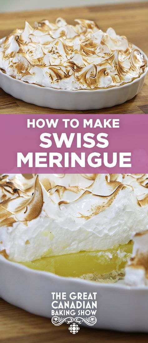 Canadian Baking, Meringue Topping, Bake Off Recipes, Mary Berry Recipe, British Recipes, French Baking, Meringue Pie Recipes, Baking 101, Paul Hollywood