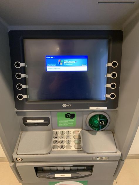 Yes you need: WINDOWS XP ON ATM WITH BIG SECURITY RISK #bsod #pbsod Atm Error, Computer Hacker, Credit Card App, All Currency, Snap Streak, Document Sign, Ingredients List, Hand Pictures, New Photo Download