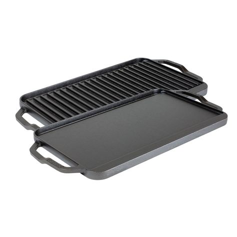 Lodge Cookware, Pancake Griddle, Griddles & Grill Pans, Induction Oven, Chef Styles, Cast Iron Griddle, Seasoning Cast Iron, Grilling Sides, Griddle Grill