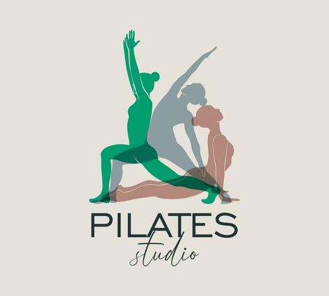 Woman doing Yoga, Pilates simple logo style icon. Slim girl doing pilates. Hand drawn colorful silhouette Vector illustration. Weight Loss. Health care and lifestyle concept. Female yoga. Pilates Silhouette, Pilates Illustration, Pilates Art, Pilates Logo, Woman Doing Yoga, Studio Pilates, Gym Logo, Slim Girl, Lifestyle Illustration