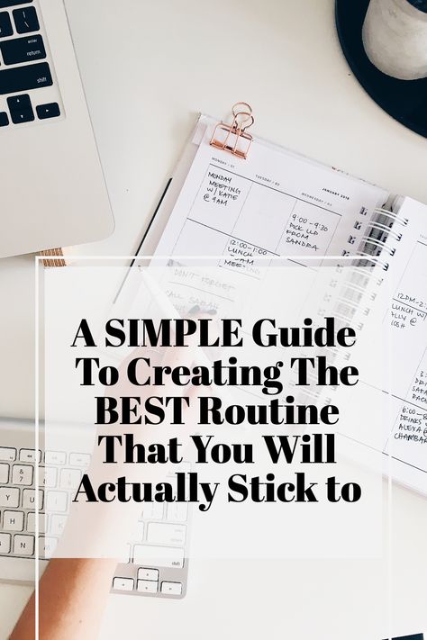 How to Create a Routine and Stick To It. Creating a routine is essential for everyday living. After all, no one wants to wake up to an unorganized day. Waking up without having a simple routine can create stress, feeling overwhelmed, and it may cause you to procrastinate more often. A routine is composed of small things you do throughout the morning, day, and evening every single day. Routines help you stay productive and allow you to accomplish your tasks. How To Create A Routine And Stick To It, Homemaking Schedule, Stay At Home Wife, Vintage Homemaking, Creating A Routine, Best Routine, Homemaker Schedule, Create A Routine, Homemaking Skills