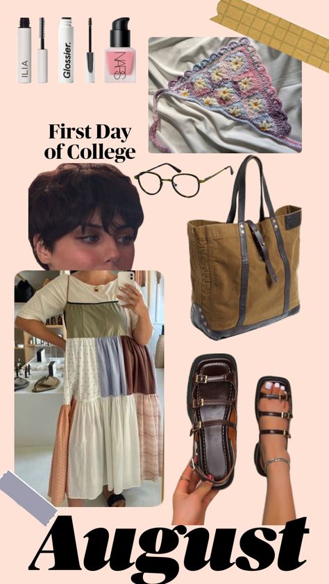 #college #collegecore #learning #outfitinspo #schoolfit #schooloutfit College Outfit, Outfit Collage, School Fits, School Outfit, College Outfits, Create Collage, Creative Play, Cut Out, Collage