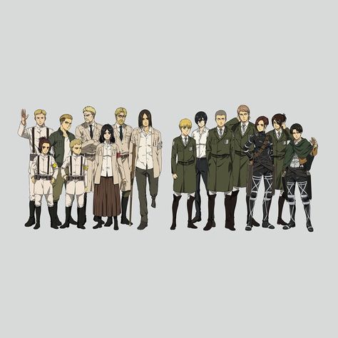 Marley Uniform, Attack On Titan Uniform, Titans Aot, Aot Screenshots, Attack On Titan Characters, Aot Manga, Levi And Eren, Aot Anime, Anime Military