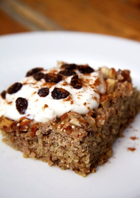 Apple Cinnamon Quinoa Bake Peanut Pie Recipe, Apple Quinoa Breakfast, Quinoa Breakfast Recipes, Quinoa Breakfast Bake, Apple Quinoa, Peanut Pie, Quinoa Breakfast, Tomato Tart, Desserts Vegan