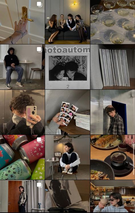 Ig Mood Board, Artsy Instagram Feed, Instagram Feed Tips, French Girl Aesthetic, Instagram Feed Planner, Instagram Pattern, Instagram Feed Layout, Artsy Photography, Phone Photo Editing