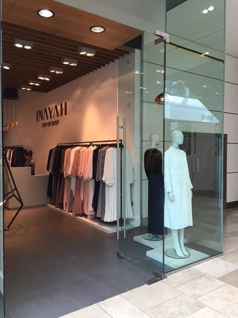 INAYAH | Come and take a look... #PopUpShop #INAYAH Abaya Store Interior Design, Abaya Shop Interior Design, Abaya Store, Fashion Boutique Interior, Abaya Shop, Elegant Abayas, Hijab Shop, Retail Store Interior Design, Clothing Store Interior