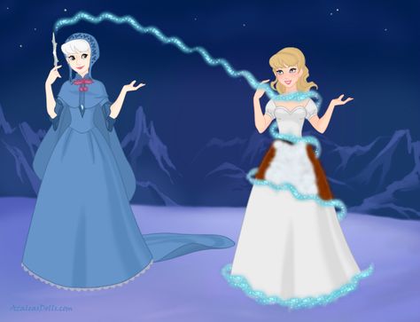 Transforming Dress, Bibbity Bobbity Boo, Disney Movies Characters, Movies Characters, Disney Movies, Cinderella, Aurora, Deviantart, Disney Princess