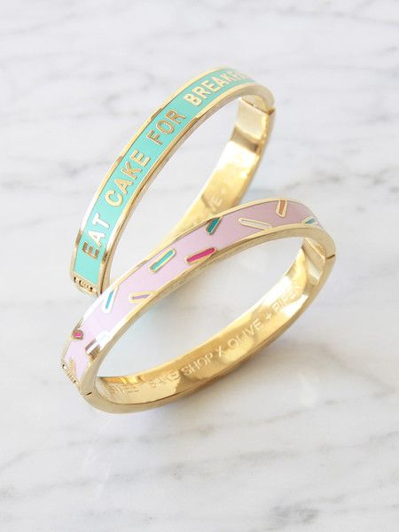 Dessert Jewelry, For Breakfast, Hand Jewelry Rings, Statement Bracelets, Cake For Breakfast, Valentines Gift Guide, Preppy Jewelry, Jewelry Accessories Ideas, Bake Shop