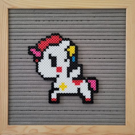 Tokidoki Perler Beads, Alt Crafts, Pearled Bead, Kandi Ideas, Pearl Beads Pattern, Perler Ideas, Easy Perler Beads Ideas, Beads Pattern, Beads Patterns