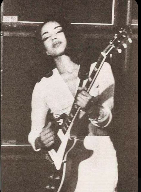 Guitar Poster, Sade Adu, Guitar Posters, Playing The Guitar, Quiet Storm, Guitar Art, Living Legends, Professional Photo, Playing Guitar