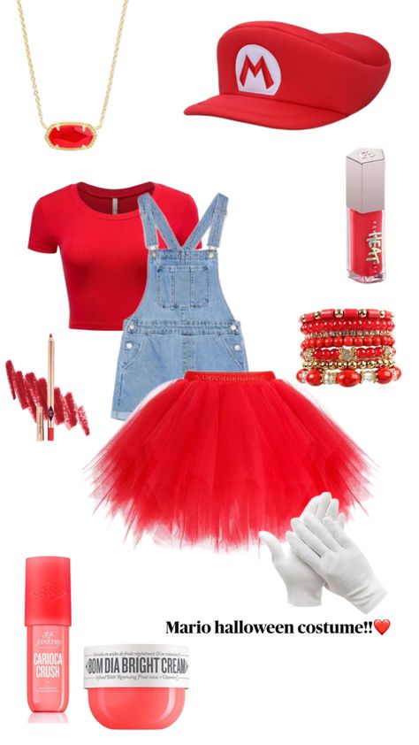 Easy Halloween costumes 🫶🏼✨❤️ Mario Halloween Costumes, Mario Halloween, Easy Halloween Costumes, Easy Halloween, Halloween Costume, Halloween Costumes, Mario, Halloween